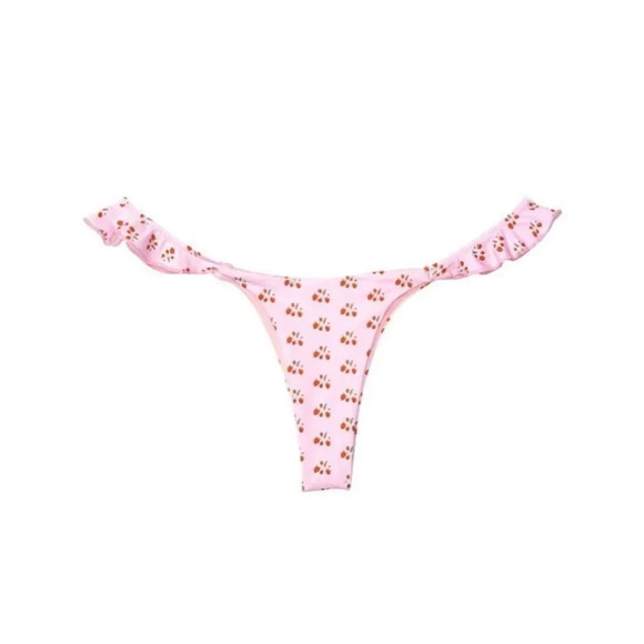 NEW! “Cherry Berry” Skimpy Ruffled Bikini Bottoms - Picture 11 of 14